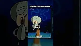 Squidward&rsquo;s Lowest Moment #spongebob #cartoon #nickelodeon #nostalgia #emotional
