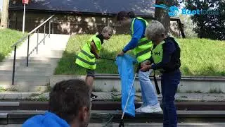 Schoonmaken grachten Den Bosch met Nimarine rubberboot & Suzuki buitenboordmotor | Boottotaal
