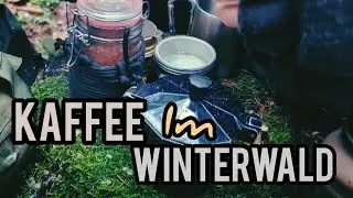 Schneeflocken und Kaffeeduft im Wald| Rotwildsichtung🦌🌲
