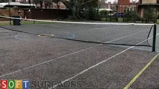 MUGA Sports Court Cleaning at a School in Banbury, Oxfordshire | Clean & Paint Job