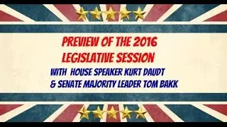 Preview of the 2016 Legislative Session