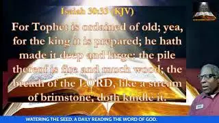 WATERING THE SEED. A DAILY READING OF THE WORD OF GOD.