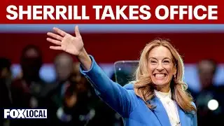 Mikie Sherrill sworn in as NJ&rsquo;s first female Democratic governor