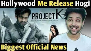 Official News - Project K Release Date | Prabhas | Filmy Sanju | Project K Movie | Project K Updates