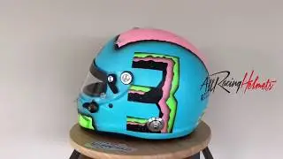 Daniel Ricciardo 2019 F1 Replica Helmet Scale 1:1