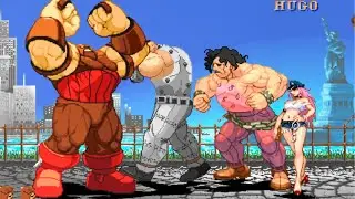JUGGERNAUT vs ABIGAIL & HUGO SF2 DELUXE