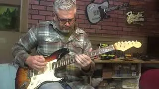 Tone Demo: Relic HSS Strat Style Electric Guitar by Nate's Relic Guitars
