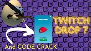 Twitch Drop 7 items (2025) + Firefighter hat  *CODE CRACK*  |Shell Shockers