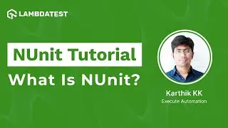 What Is NUnit | NUnit Introduction | NUnit Framework | NUnit Testing Tutorial | Part 1