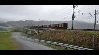 Captrain 6006 de Coru&ntilde;a  con destino a Portugal. 