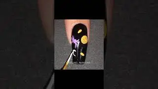 Easy nail art design | 1 minute nail art | #shorts