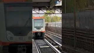 Llega la &ldquo;Monja Viral&rdquo; al Metro de la CDMX en Halloween #Shorts