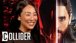 Tron: Ares Interview: Greta Lee Talks Watching Tom Cruise Run to Prepare for Role, IMAX, and More