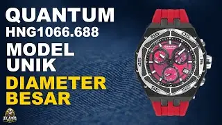 QUANTUM HNG1066.688 : JAM TANGAN QUANTUM MODEL UNIK DIAMETER BESAR TERBARU (2023)