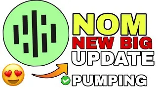 🚀 Nom Coin взлетает на Луну 🔥 | Новое обновление Nom Coin | Прогноз цены Nom Coin
