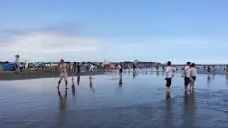 Oarai Sun Beach in Ibaraki, Japan