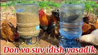 PARRANDALAR UCHUN DON VA SUV IDISH YASASH