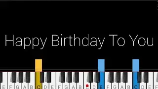 Preston Ware Orem - Happy Birthday To You | Piano Tutorial | Easy | #shorts