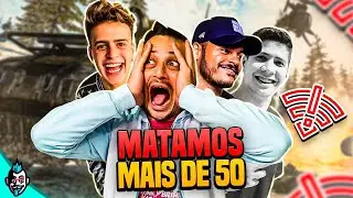 MATAMOS MAIS DE 50 MESMO COM MENOS UM!! - COD FT. JON VLOGS, DIEGO SIMOURA E SHAZANBRUTTO