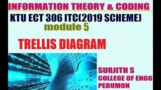 KTU ECT 306 ITC TRELLIS DIAGRAM module 5 (2019 SCHEME)