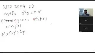 Live problem solving 5a: RMO 2004, pr 7