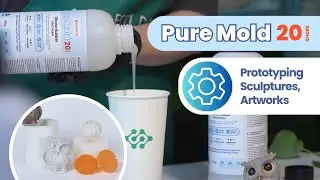 Pure Mold 20 &ndash; Universal Transparent Silicone for Sculptures & Artistic Moulds
