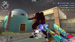 CROSSFIRE PH 5.0 | M4A1-GUITAR-CHAMELEON | FFA BLACKWIDOW/NEW  GREECE MAP