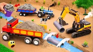 diy diorama making mini motor water pump science project  | how to make | @sanocreator