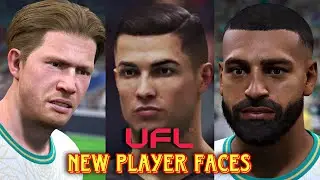 UFL ALL Latest PLAYER FACES | UFL Better Than EA FC & eFootball ? #ufl #uflgame #uflfootball
