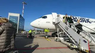 Tallinn to Riga | airBaltic | TRIP REPORT| Airbus A220-300 (CS300)| #TripReport#airBaltic#A220#CS300
