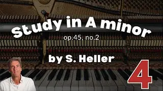 Study in A minor by S. Heller: ABRSM Grade 4 Piano 2025 & 2026 - A13
