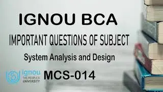 Important Questions to be Prepare for MCS014 | Must Watch