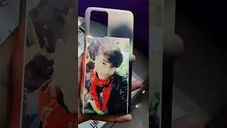 personalized plastic mobile back cover printing machine #mobilecover #sublimation #printing #shorts