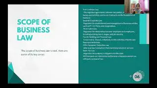 LAW & BUSINESS LAW
