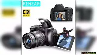 Digital Camera 4K 72MP 12X Optical Zoom UHD Professional Photography Flash Light AutoFocus WIFI for
