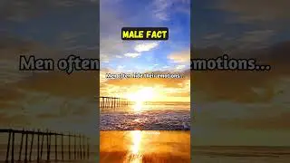 Male Fact: Why Men Hide Their Emotions and What It Means #shorts #subscribe #male