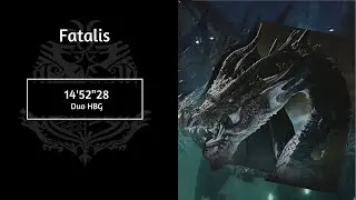 [MHWI] How To Kill Fatalis (The Safe Way) - Duo HBG - 14'52