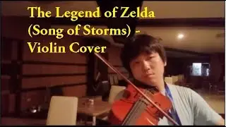 The Legend of Zelda (Song of Storms) Violin Cover by Richard Hendy Violinist