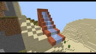 ski jumping in minecraft
