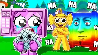 Мою младшую сестру запугивали, поэтому я сделал ее СИЛЬНОЙ в Roblox Brainrot Evolution…