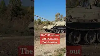 The Russian T-55 at the Canadian Tank Museum. These are still being used in the war in Ukraine!