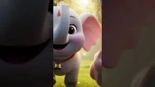 🍌🐘 When Airavat Chased a Banana _ #Shorts 8 🌼 #animation #cute #cuteanimals #airavattales  #pixar
