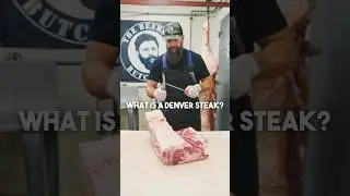 What is a Beef Denver Steak? 🥩 🔪 #shorts #beef #butcher