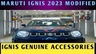 ignis modified  ✅ nippon led light for 🚗 door damping in car  🌟 ignis modification 2023