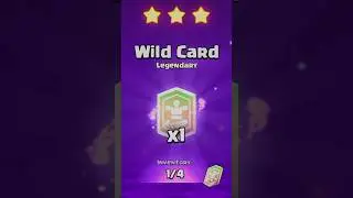 Legendary Wild Card from Random Chest in Clash Royale