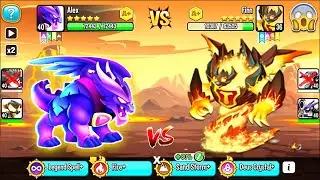 Dragon City: Raven Dragon | NEW League Battle 2020 [MAX LEVEL] 😱