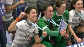 Bayerische Hallenmeisterschaft der Frauen: Schwaben Augsburg krönt sich zum Champion