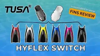 Design Your Own Scuba Fins with TUSA Hyflex Switch! [Fins Review]