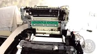 Как отделить механизм принтера Canon Pixma от корпуса