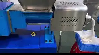 Fully automatic ostomy bag extrusion machine